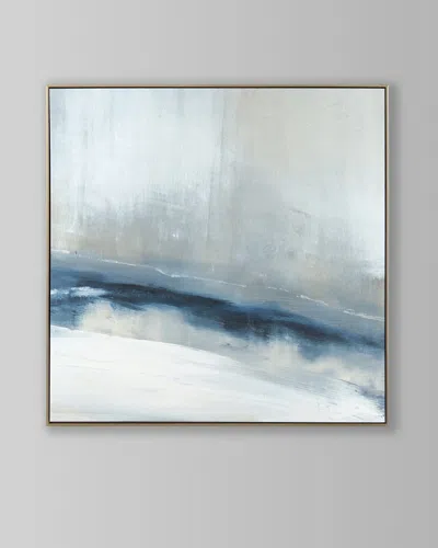 Benson-cobb Studios Enigma Giclee, 36" Square In Blue