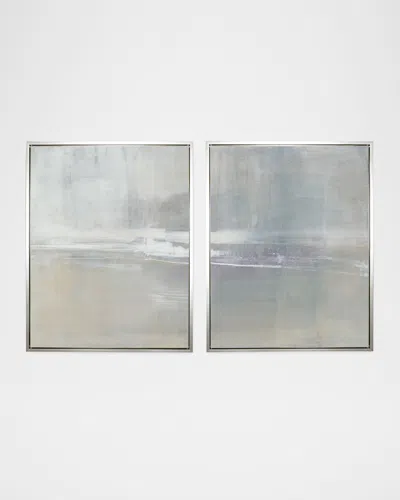 Benson-cobb Studios Escalante Giclee Diptych, 30" X 40" In Gray