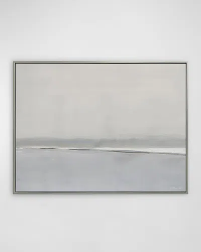 Benson-cobb Studios Harmony No. 1 Hand-embellished Giclee By Carol Benson-cobb In Gray