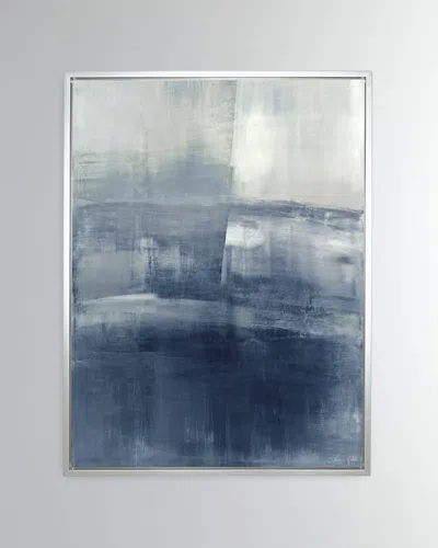 Benson-cobb Studios Surfaces In Blue Vertical Giclee On Canvas Wall Art, 45" X 60"