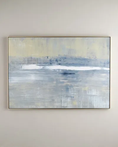 Benson-cobb Studios The Passing Horizontal Giclee On Canvas Wall Art, 48" X 36" In Blue