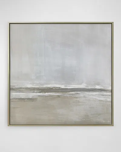 Benson-cobb Studios The Walk Hand-embellished Giclee By Carol Benson-cobb In Gray