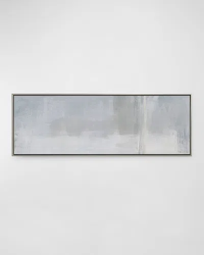 Benson-cobb Studios Artifact No. 2 Hand-embellished Giclee By Carol Benson-cobb In Pale Grey,beige,blue-grey
