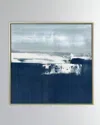 Benson-cobb Studios Coastal Landscape Framed Giclee On Canvas By Carol Benson-cobb, 49.5" Square
