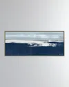 Benson-cobb Studios Coastal Landscape Hand-embellished Giclee On Canvas By Carol Benson-cobb