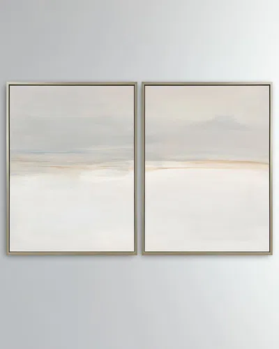 Benson-cobb Studios Endless Sky Giclee Diptych On Canvas By Carol Benson-cobb