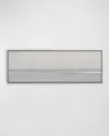 Benson-cobb Studios Harmony No. 1 Hand-embellished Giclee By Carol Benson-cobb In White,pale Grey,beige,taupe,blue-grey