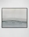 Benson-cobb Studios Harmony No. 2 Hand-embellished Giclee By Carol Benson-cobb In White,pale Grey,beige,taupe,blue-grey