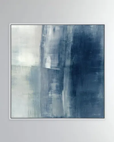 Benson-cobb Studios Surfaces In Blue Giclee On Canvas Wall Art, 30"sq.