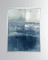 Benson-cobb Studios Surfaces In Blue Vertical Giclee On Canvas Wall Art, 36" X 48" In Blue