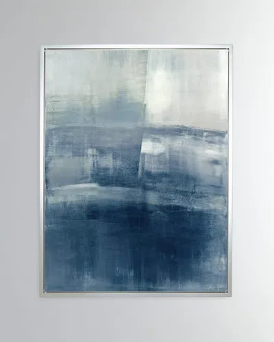 Benson-cobb Studios Surfaces In Blue Vertical Giclee On Canvas Wall Art, 36" X 48"
