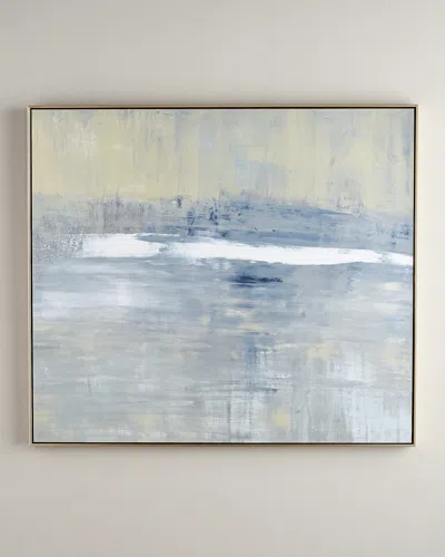 Benson-cobb Studios The Passing Giclee On Canvas Wall Art, 30"sq. In Blue