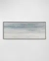 Benson-cobb Studios Whisper Hand-embellished Giclee By Carol Benson-cobb In White,pale Grey,grey,blue-grey