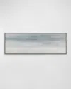 Benson-cobb Studios Whisper Hand-embellished Giclee By Carol Benson-cobb In White,pale Grey,grey,blue-grey