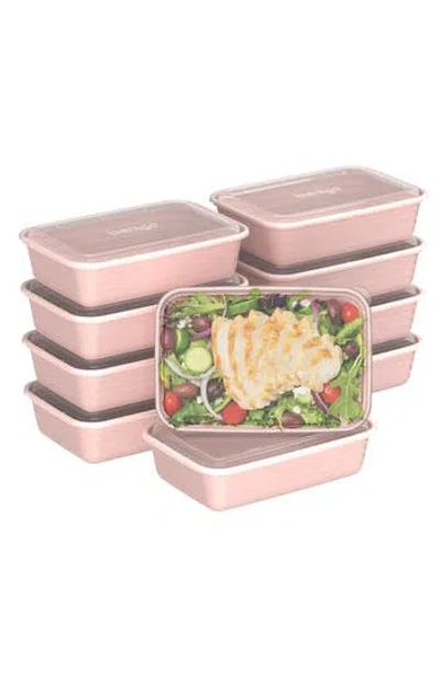 Bentgo 10-pack Meal Prep Container Set In Pink