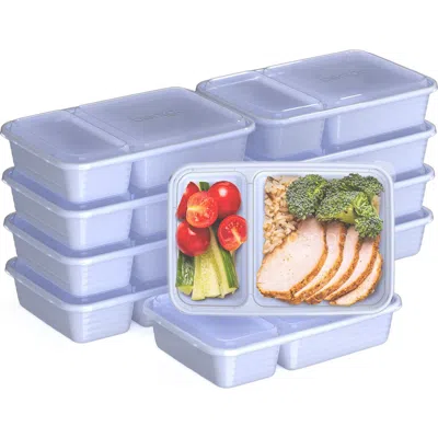 Bentgo 10-pack Meal Prep Container Set In Purple