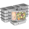 Bentgo 10-pack Meal Prep Container Set In Silver