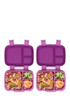 Bentgo 2-pack Of Fresh Leak-proof Versatile 4-compartment Bento-style Lunch Box