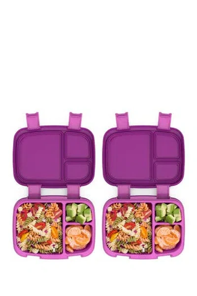 Bentgo 2-pack Of Fresh Leak-proof Versatile 4-compartment Bento-style Lunch Box