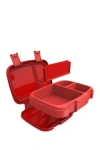 Bentgo 2-pack Of Fresh Leak-proof Versatile 4-compartment Bento-style Lunch Box In Red