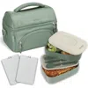 Bentgo Deluxe Lunch 4-piece Set In Green