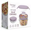 Bentgo Glass Leak Proof Lavender Salad Container In Purple