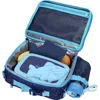Bentgo Kids' Print Back To Lunch 5-piece Set In Blue