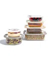 Bentgo Signature 12-pc. Glass Food Storage Set In Transparent