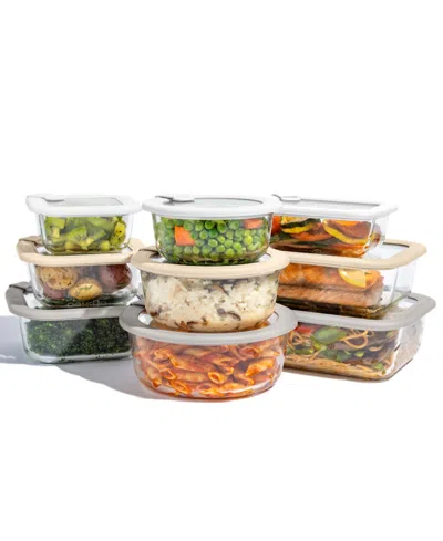 Bentgo Signature 18-pc. Glass Food Storage Set In Transparent