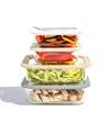 Bentgo Signature 8-pc. Glass Food Storage Set In Transparent