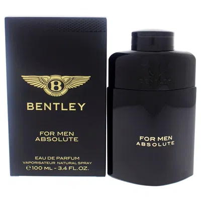 Bentley Men's  For Men Absolute Edp 3.4 oz (tester) Fragrances 7640111508267