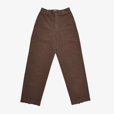 Bepositive Asymmetrical Belt Loop Brush - Work Sneaker In Brown