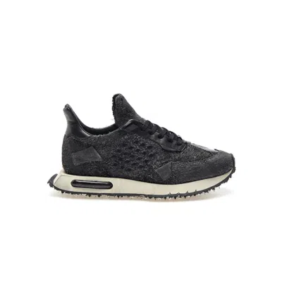 Bepositive Asymmetrical Race Wing Sneakers In Black