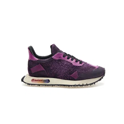 Bepositive Asymmetrical Race Wing Sneakers - Women's In Purple