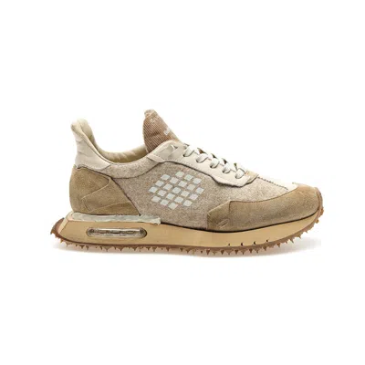 Bepositive Asymmetrical Sneaker With Lightweight Eva Sole In Brown