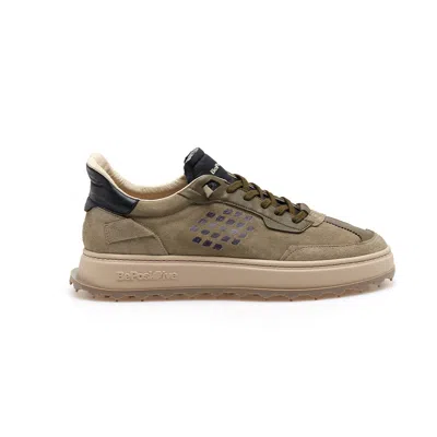 Bepositive Asymmetrical Wing Sneakers For Men In Brown