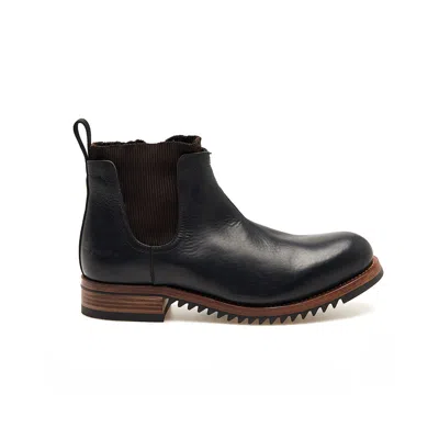 Bepositive Classic Leather Chelsea Sneakers In Black