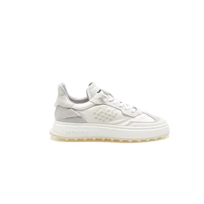 Bepositive Cuprace Wing - Iconic Canvas Sneakers In White