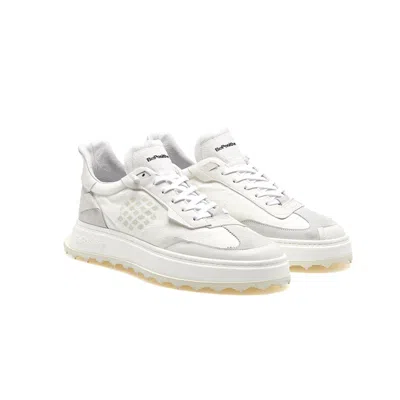 Bepositive Cuprace Wing - Iconic Canvas Sneakers In White