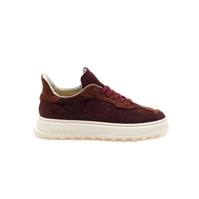 Bepositive Cuprace Wing - Suede And Nubuck Sneakers In Brown