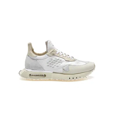 Bepositive Distressed Mini Canvas Sneakers In White