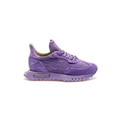 Bepositive Space Race Pigment Dye Sneakers For Women In Purple
