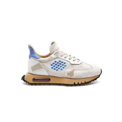 Bepositive Elegant Sneaker For Women - Spaintce Race Collection In White