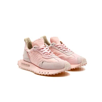 Bepositive Iconic Pigment-dyed Vintage Sneakers For Women In Pink