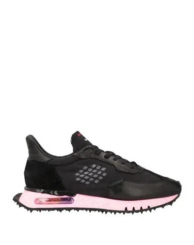 Bepositive Man Sneakers Black Size 9 Leather, Textile Fibers
