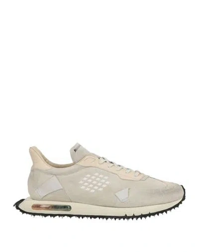 Bepositive Man Sneakers Light Grey Size 7 Leather In Gray