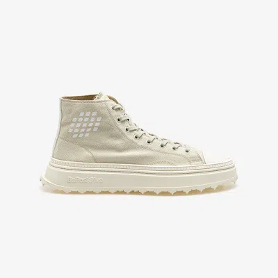 Bepositive Mid-cut Canvas Sneakers For Men In Neutral