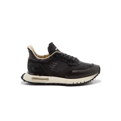 Bepositive Space Race - Iconic Canvas Sneakers In Black