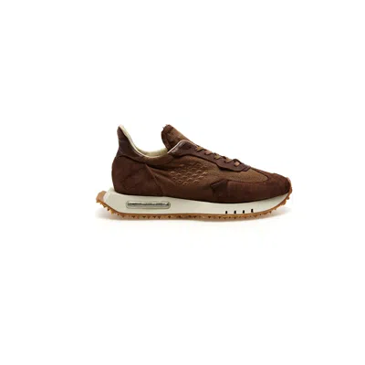 Bepositive Space Race Pigment Dye Sneaker In Brown