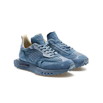 Bepositive Space Race - Pigment Dye Sneakers In Blue